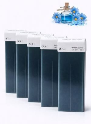 Cera roll-on azuleno 100ml con extracto de manzanilla — antiinflamatoria, calmante y regeneradora para pieles sensibles