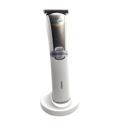 Recortadora de vello corporal Hysoki Pro 12 inalámbrica con peines guía y base de carga