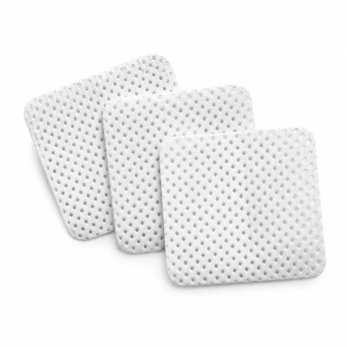 Toallitas blancas sin pelusa de 5 × 5 cm para manicura