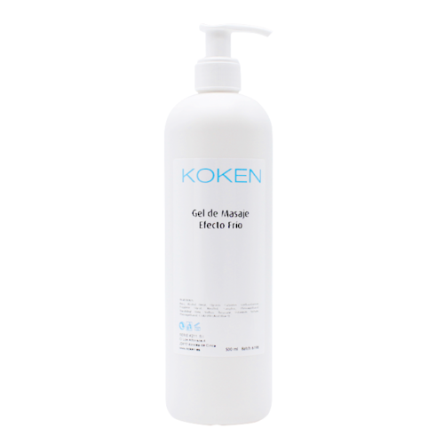 Gel de masaje Koken efecto frío 500 ml