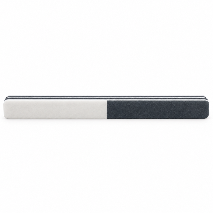 Lima pulidora gris de 3 usos 175 x 15 mm