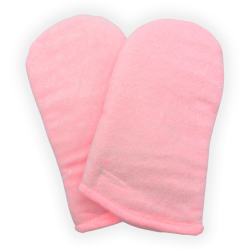 Guantes de rizo para parafina · 2 unidades