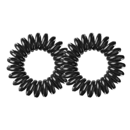 Coleteros en espiral negros, 2 unidades