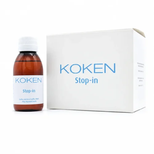 Caja Stop-in KOKEN de seis frascos de 125 ml