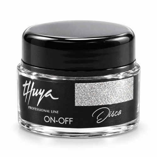 Gel Thuya Miss Glitter Disco plateado, 5 g