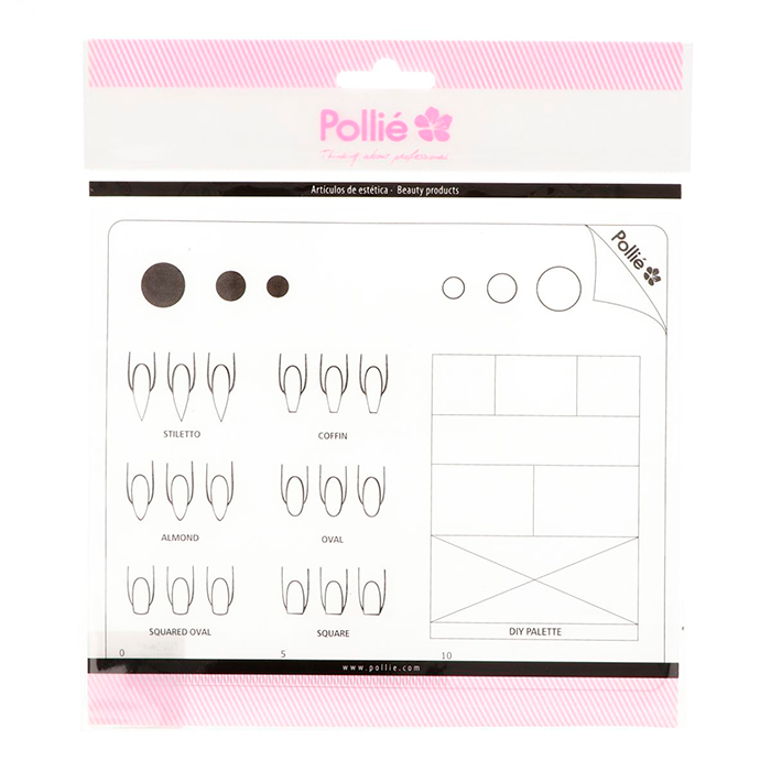 Tapete nail art Pollié Nail Creative Workshop 15 x 18 cm