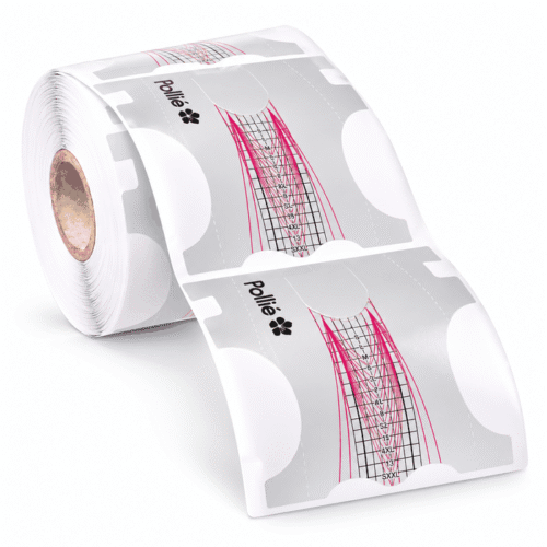 Moldes Pollié Oval Nail Form · 200 unidades