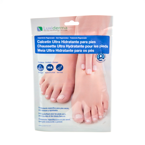 Calcetines hidratantes Luxiderma · 2 unidades 13 ml
