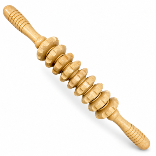 Rodillo mazorca para maderoterapia, 38 cm