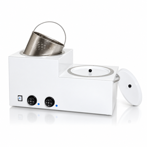 Fundidor profesional de cera 12 kg · control dual