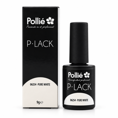 Esmalte semipermanente Pure White · Pollié P-Lack 9 g