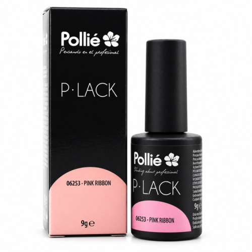 Esmalte semipermanente Pink Ribbon · Pollié P-Lack 9 g
