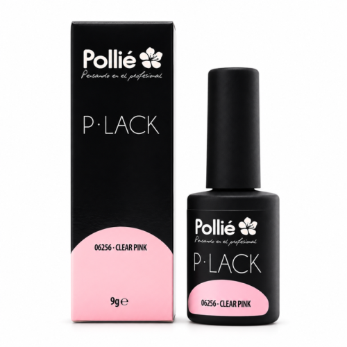 Esmalte semipermanente Clear Pink · Pollié P-Lack 9 g