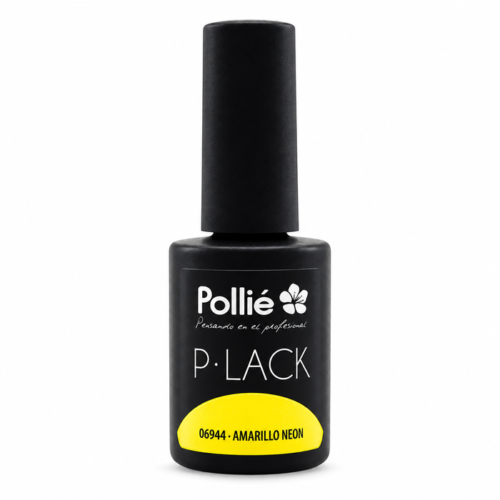 Esmalte semipermanente Amarillo Neón · Pollié P-Lack 9 g