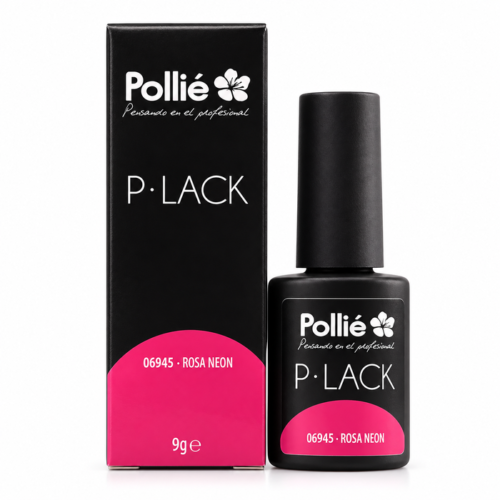 Esmalte semipermanente Rosa Neón · Pollié P-Lack 9 g