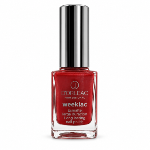 Esmalte rojo nacarado Weeklac D’Orleac · 13 ml