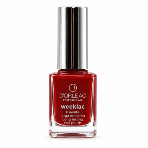 Esmalte rojo fuego Weeklac D’Orleac · 13 ml