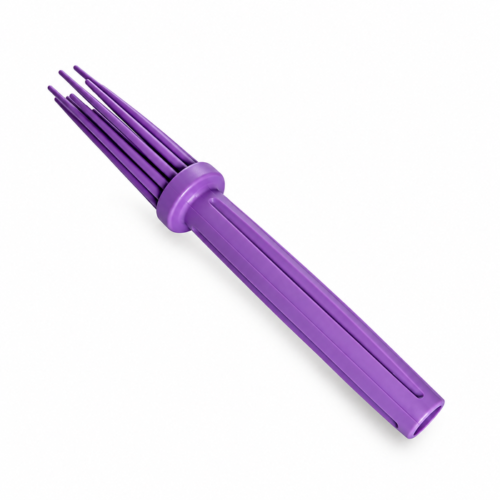 Cepillo manual para rizar el cabello