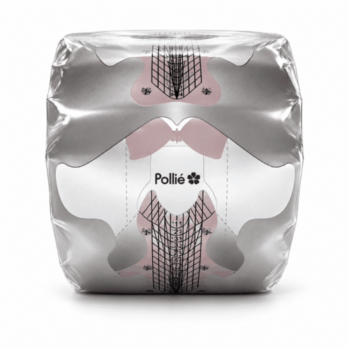 Moldes Pollié para uñas de gel y acrílico · 500 unidades