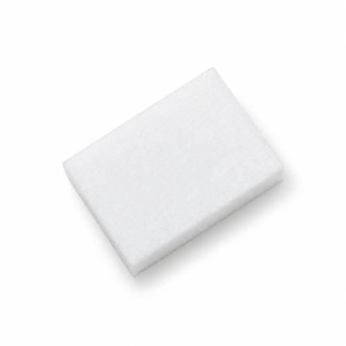 Mini bloques pulidores blancos para uñas · 6 unidades
