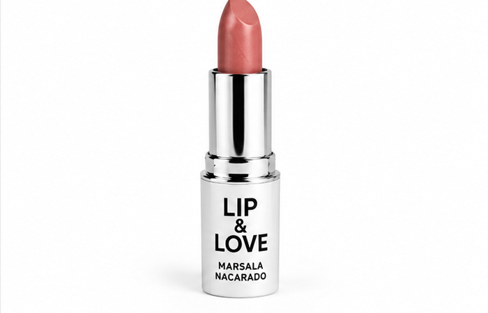 Pintalabios Lip & Love D’Orleac · marsala nacarado