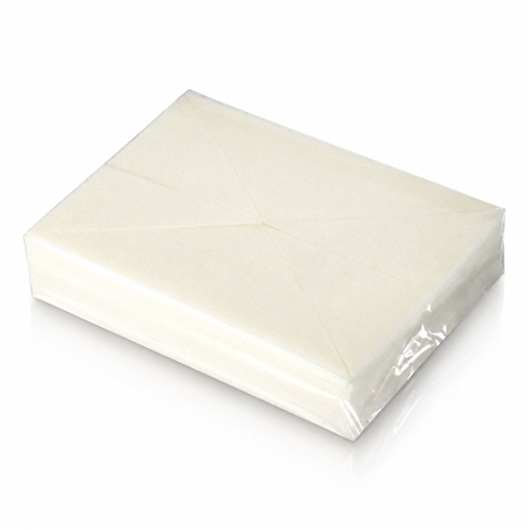 Esponja de maquillaje rectangular de látex · divisible en 8