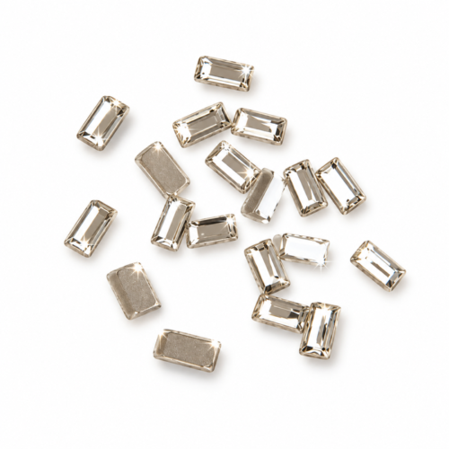 Rectángulos de cristal para uñas · 20 unidades