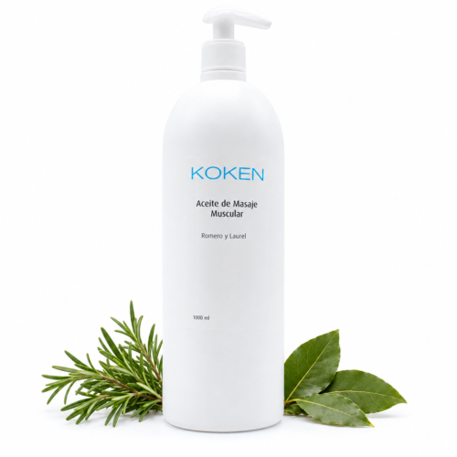 Aceite de masaje muscular Koken 1 L