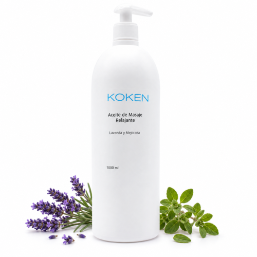 Aceite de masaje relajante Koken 1 L