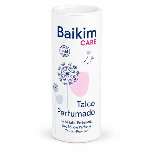Talco corporal perfumado · Envase de 200 g