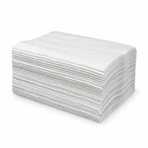 Toallas blancas Spunlace 40 × 80 cm, paquete de 50 unidades