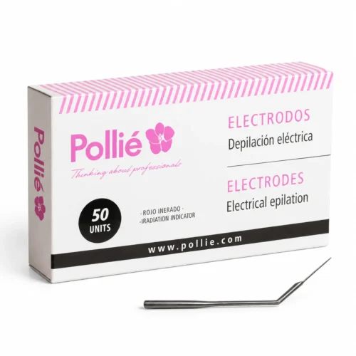 Agujas Pollié inclinadas · Caja de 50