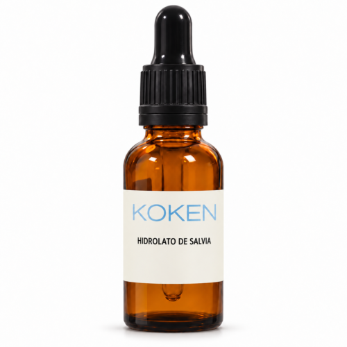 Hidrolato de salvia Koken de 30 ml con cuentagotas