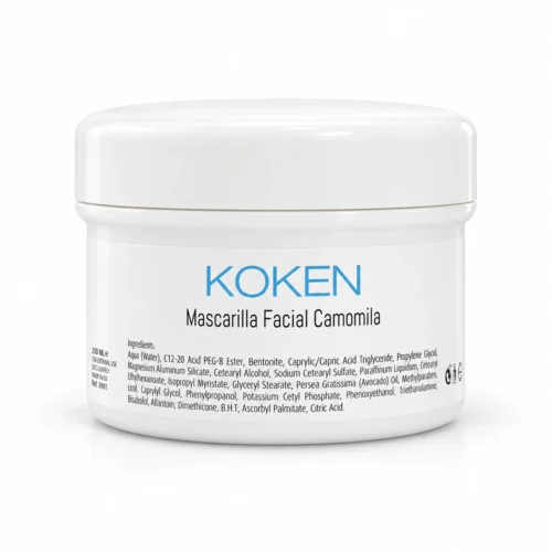 Mascarilla facial Koken de camomila 250 ml