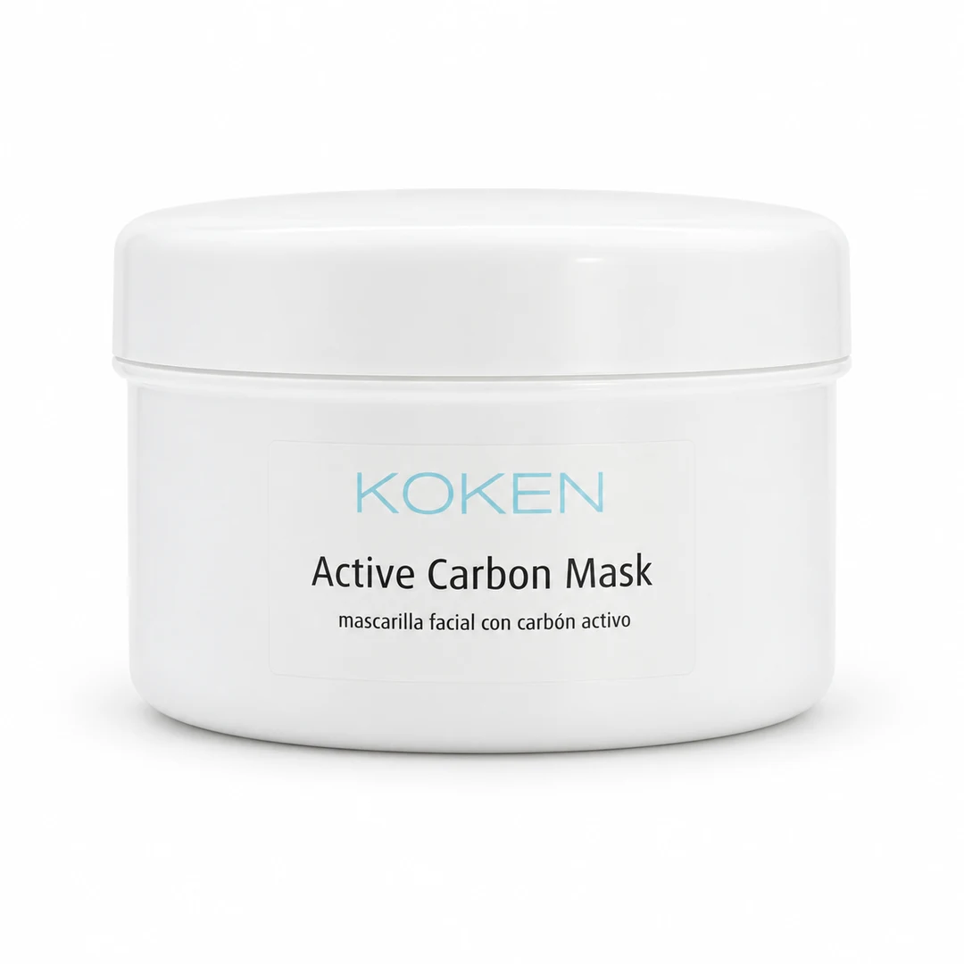 Mascarilla facial Koken de carbón activo 250 ml
